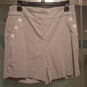 Counterparts Gray Striped Shorts